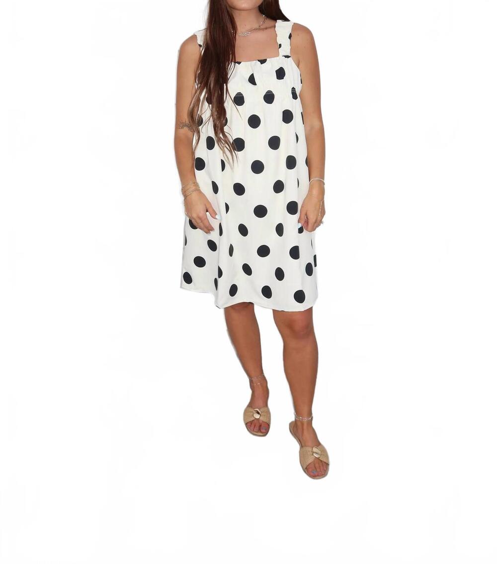 NEW SUNDAY EDITION delilah dress in black/ white